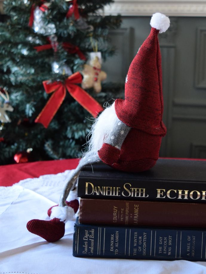 北欧の妖精トムテの横顔