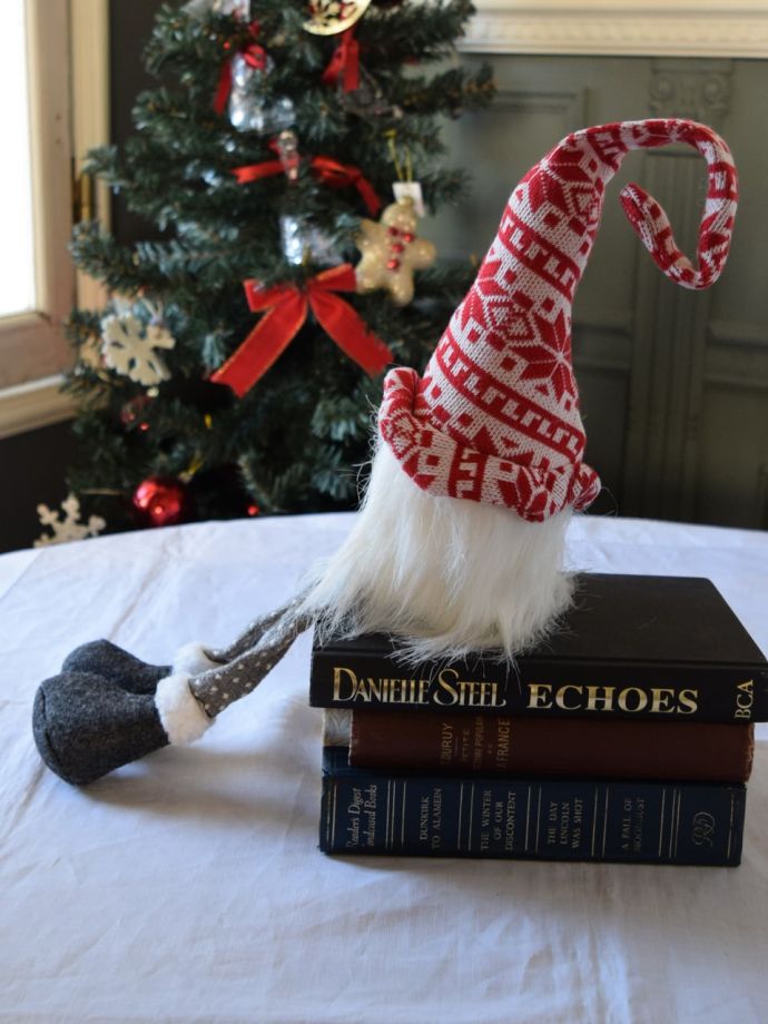 北欧の妖精トムテの横顔