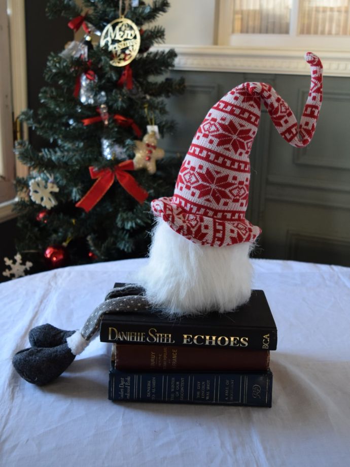 北欧の妖精トムテの横顔