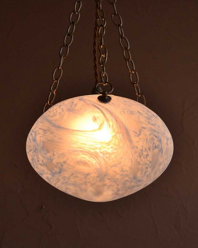 アンティーク調照明の美しい灯り