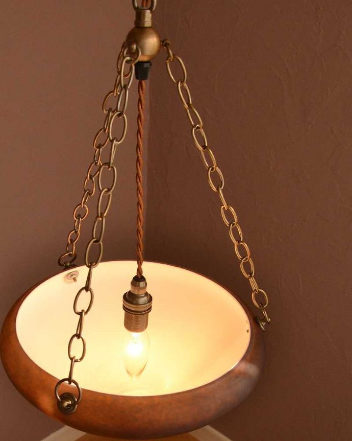 LED電球対応のアンティーク照明