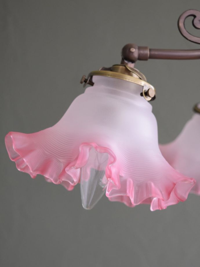 シャンデリアのガラスシェード