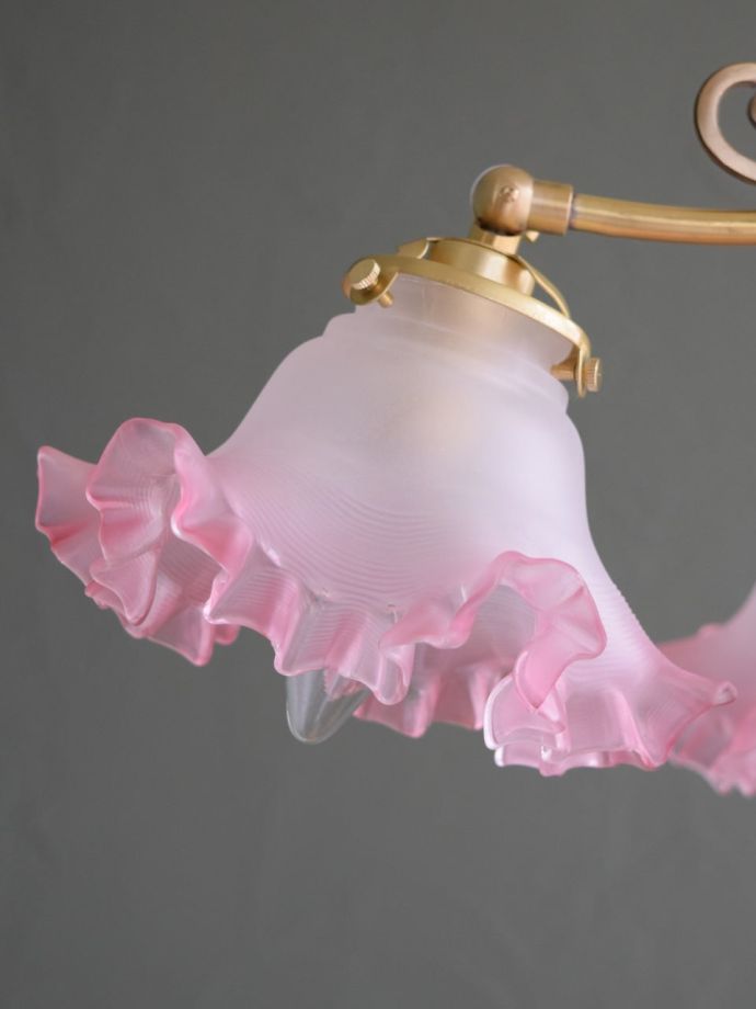 シャンデリアのガラスシェード