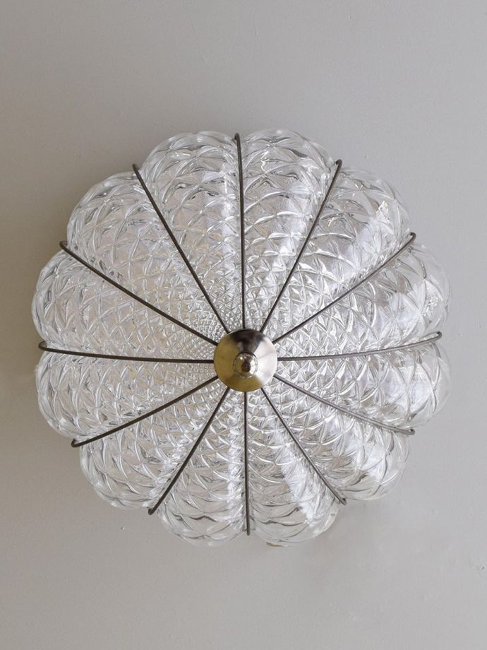 ハンドメイドガラスのシェード