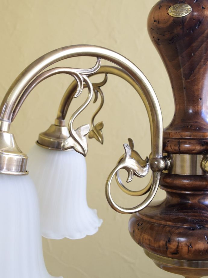 おしゃれな木製シャンデリア