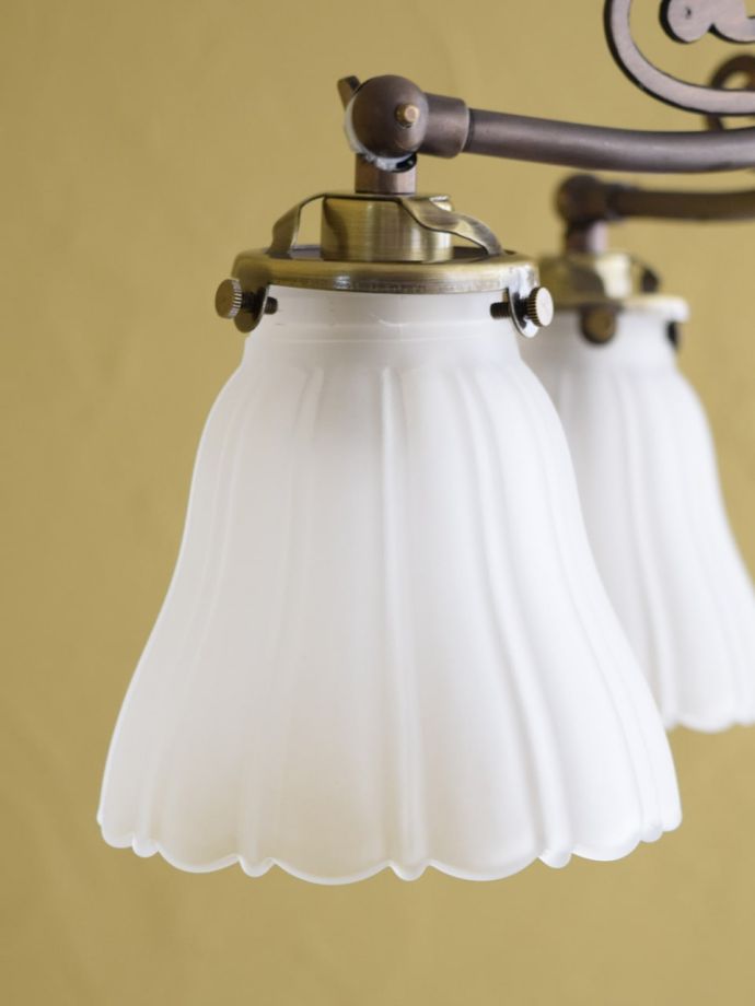 シャンデリアのガラスシェード