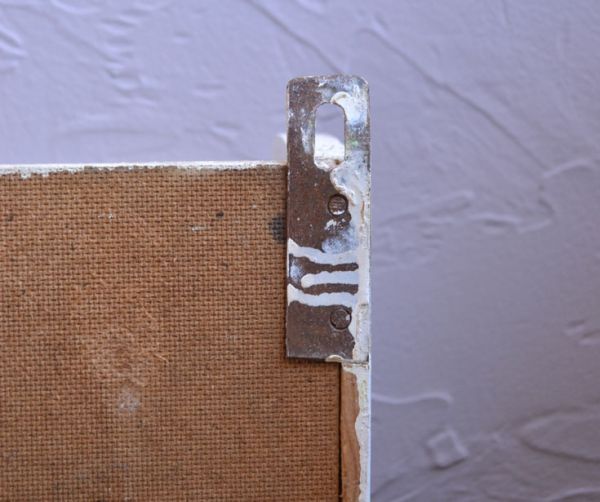 ウォールシェルフ・ウォールハンガー　アンティーク家具　フックがたくさん付いたアンティークウォールシェルフ（スパイスラック）。カンタンに取り付け出来ます。(d-1064-f)