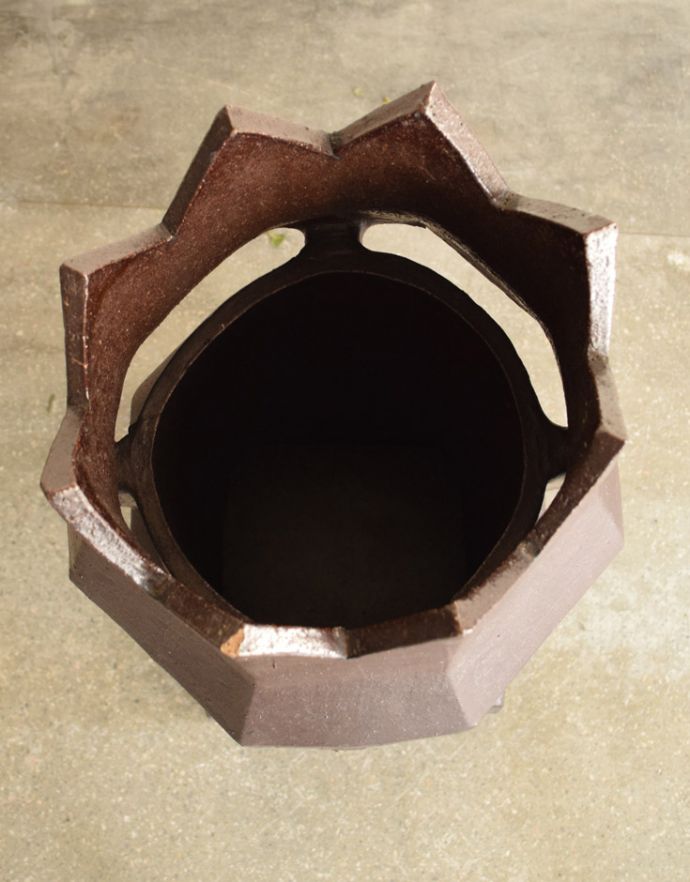 チムニーポットの中