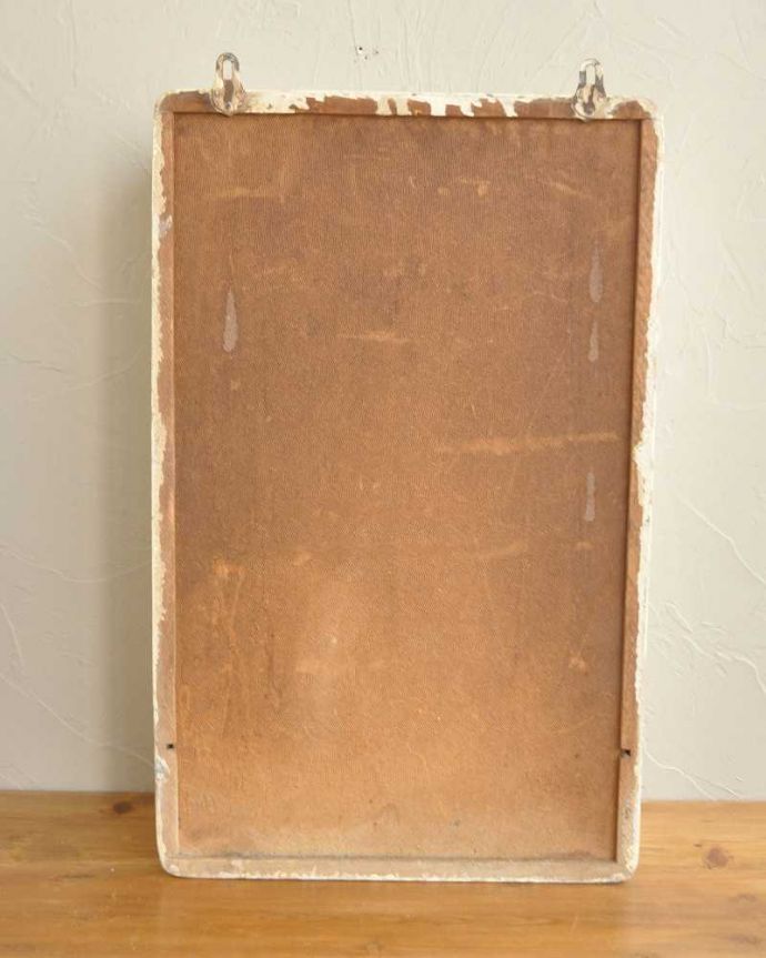 アンティークのキャビネット　アンティーク家具　フランス輸入の小さなアンティーク家具、引き出し付きのスモールキャビネット。後ろ姿も見て下さい。(d-1275-f)