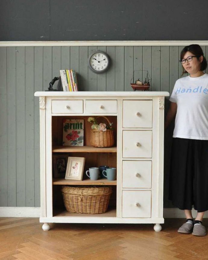 大人可愛いフレンチカウンター