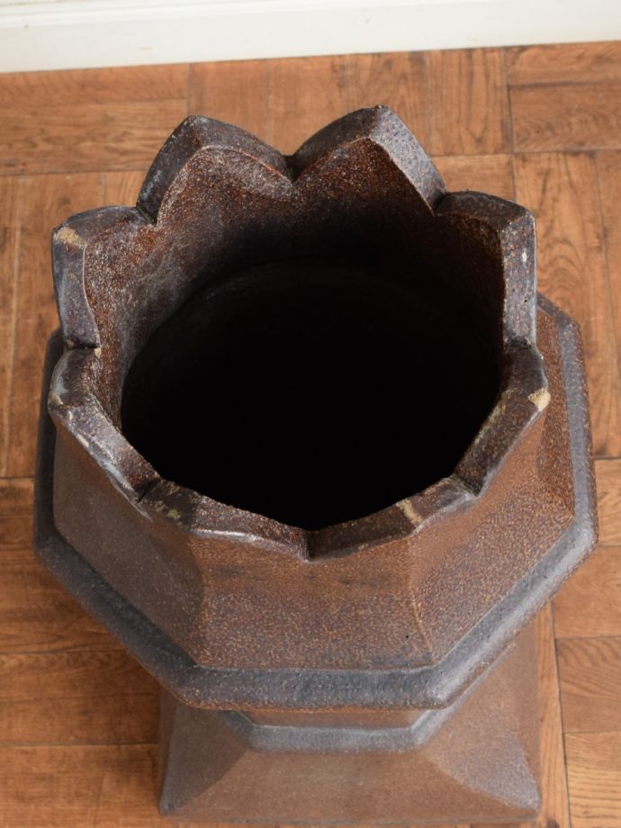 チムニーポットの中