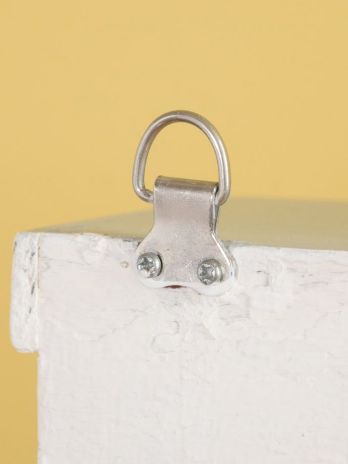 アンティークシェルフの取り付け