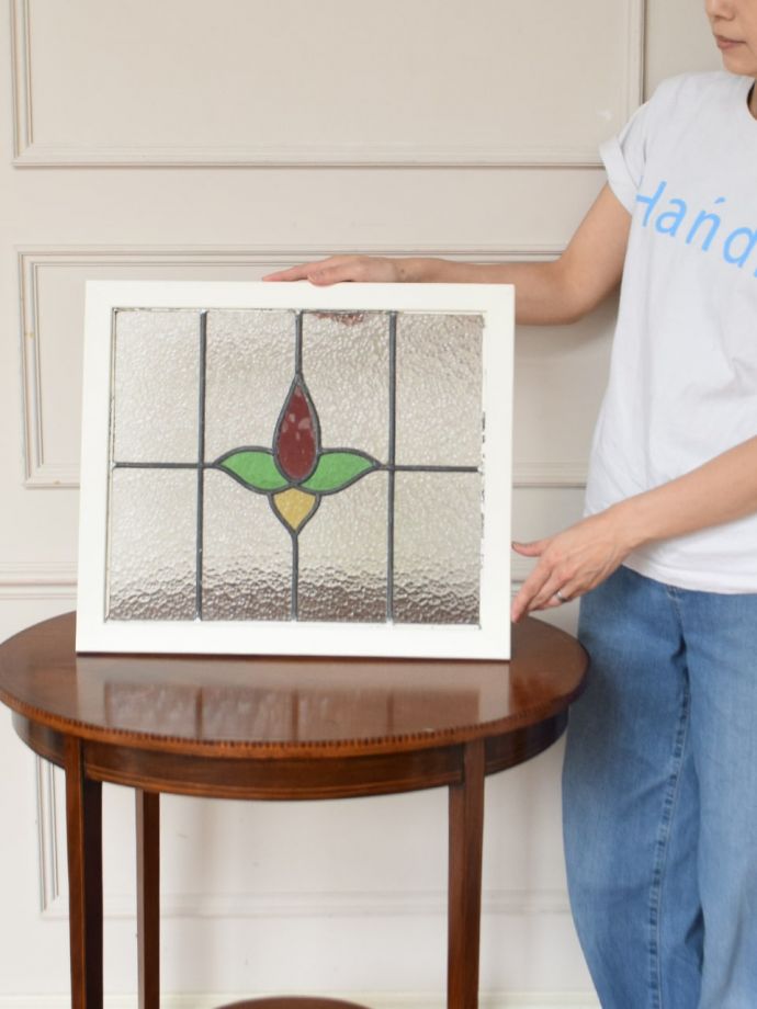 アンティークのステンドグラス