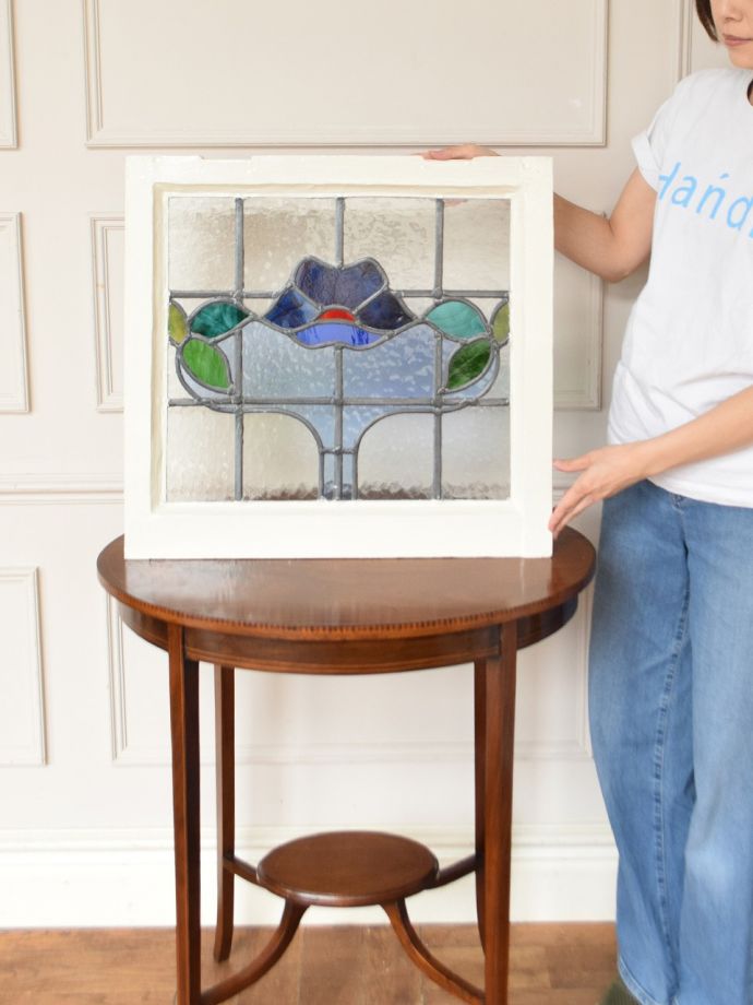 アンティークのステンドグラス