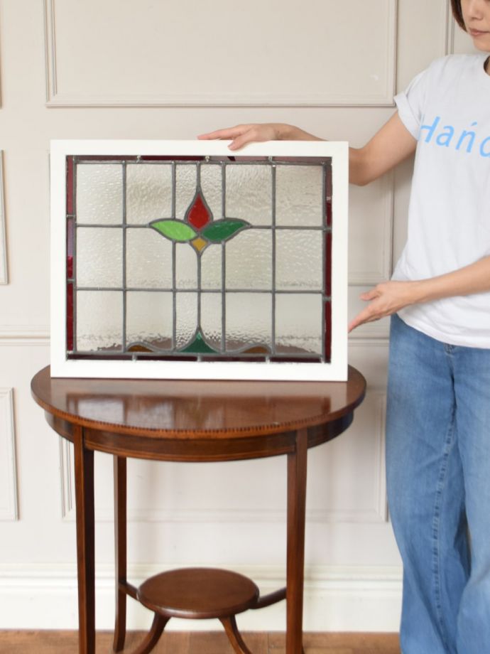 アンティークのステンドグラス