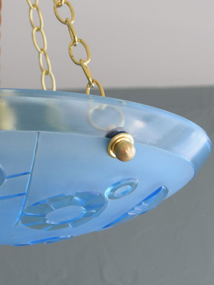 アンティークガラスのシェード