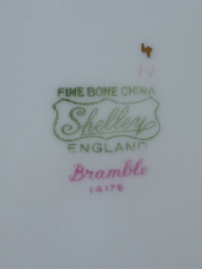 シェリーのバックスタンプ