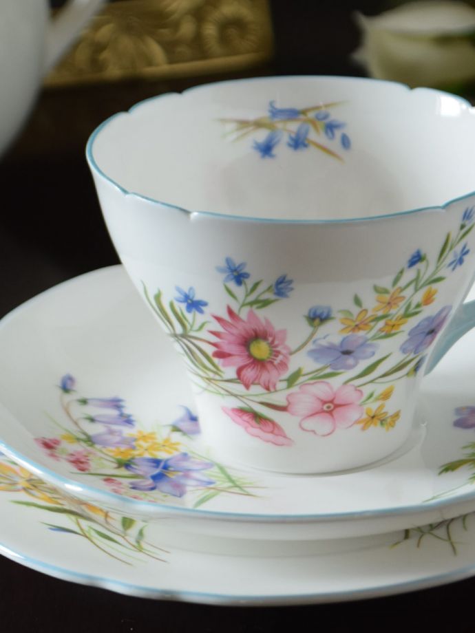 シェリーのカップ&ソーサー(トリオ)