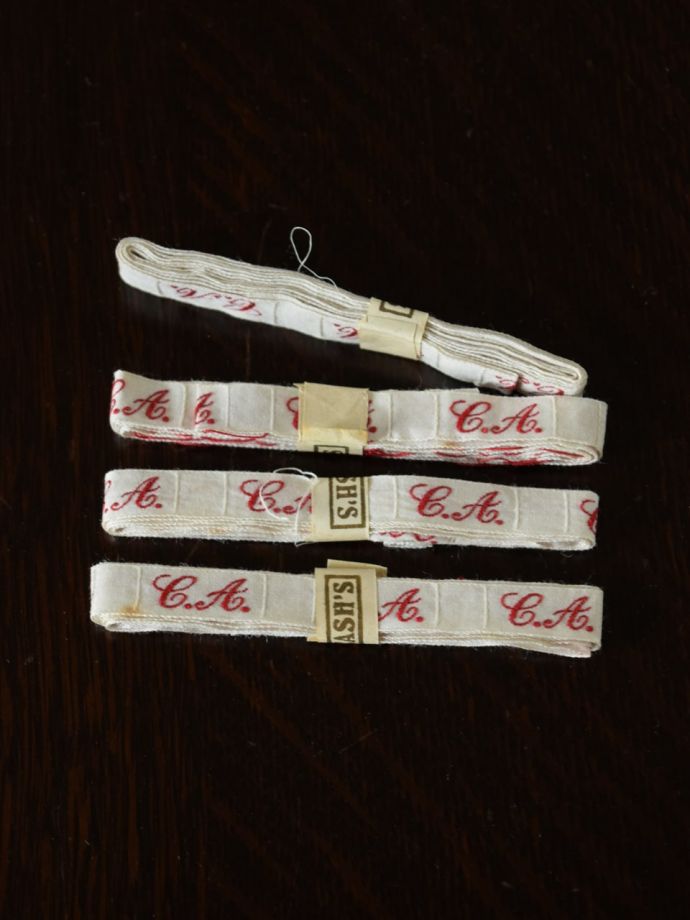 フランスのイニシャルテープ（C・A）