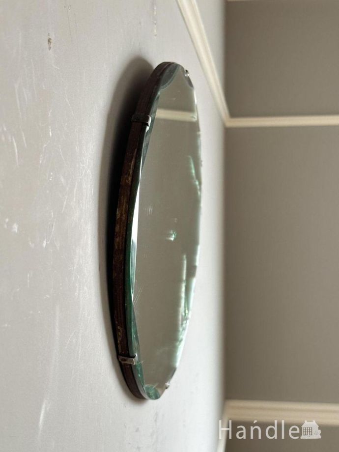 アンティークミラーの側面