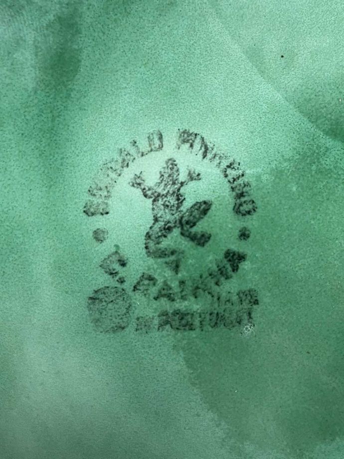 アンティーク陶磁器のバックスタンプ