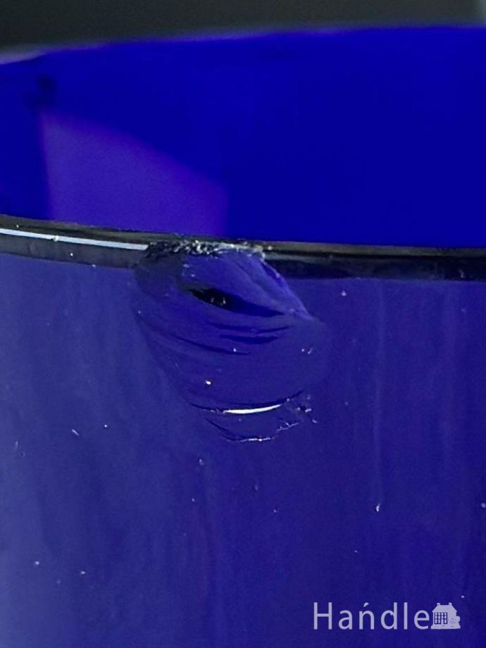 アンティーク 雑貨のガラス小物　【雑貨類商品UP用】　アンティーク　プレスドグラス　グラス。カケがあるのでSALE価格ですカケがありました。(htz-02-5-5)