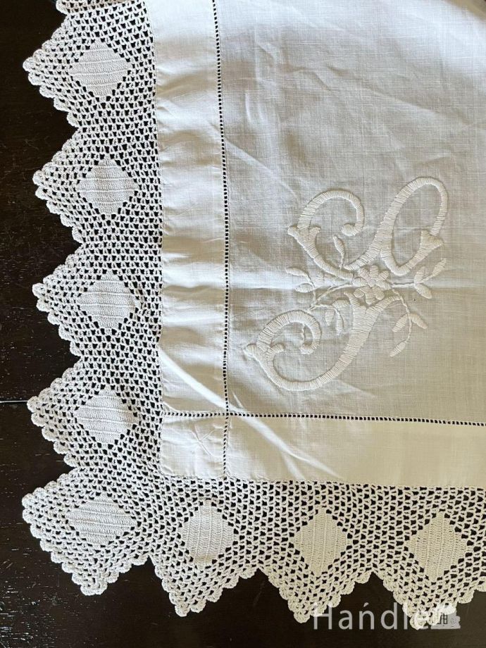 アンティークの布雑貨