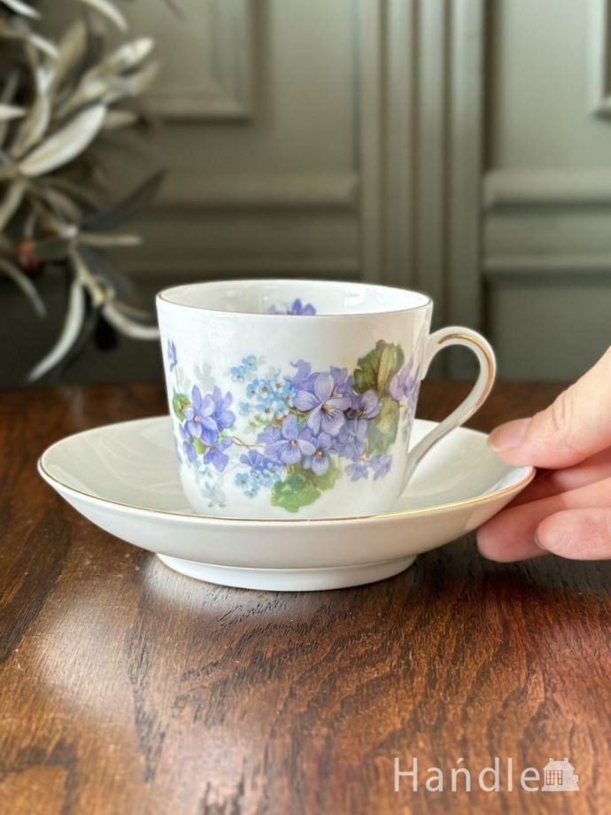 アンティークのカップ&ソーサー