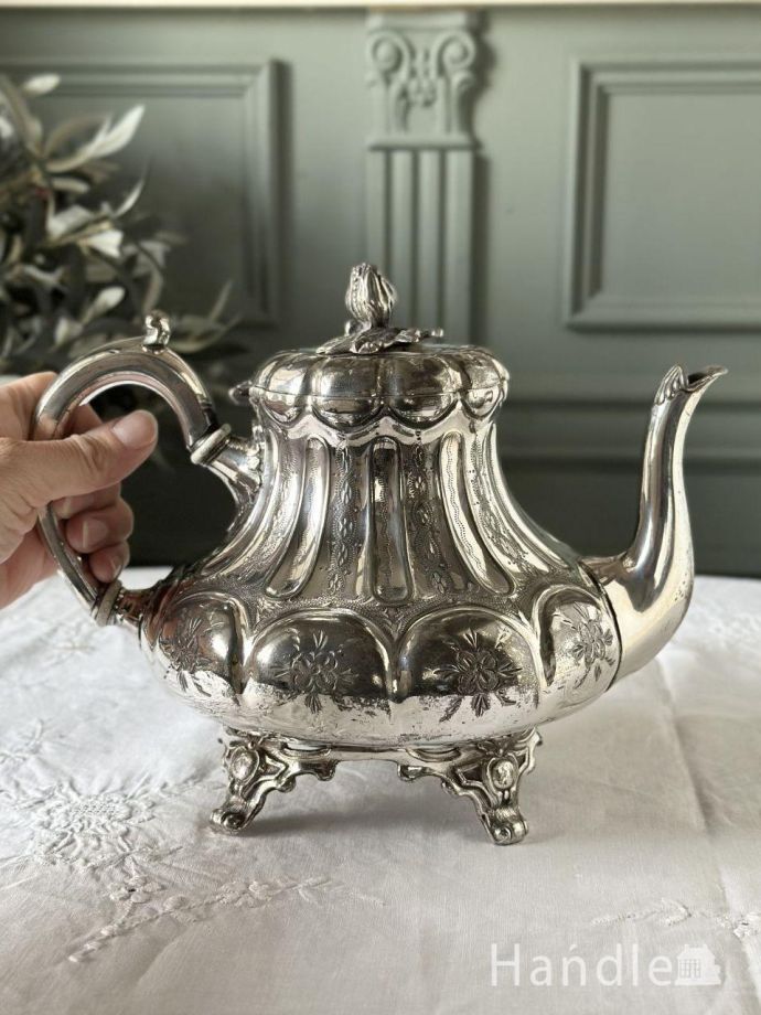 英国アンティークの銀製品