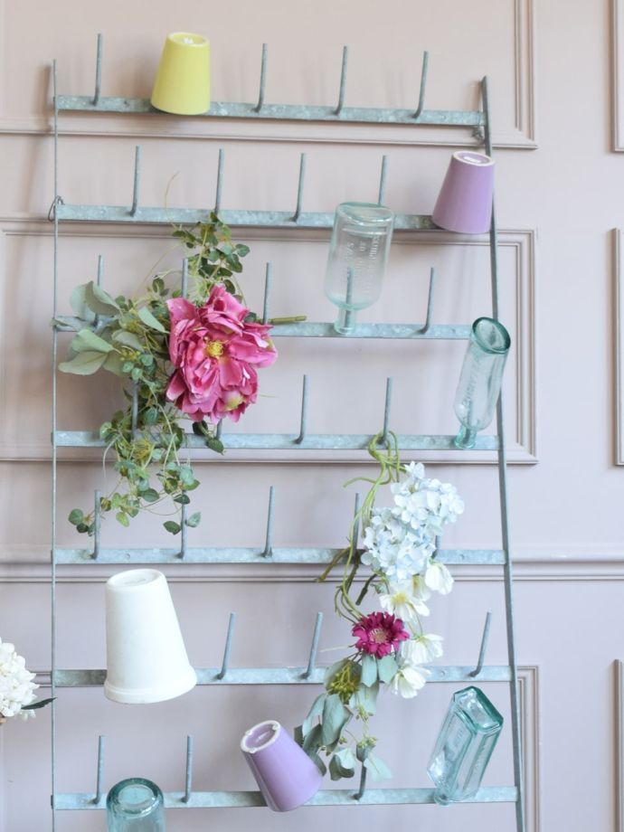 おしゃれなボトルラック