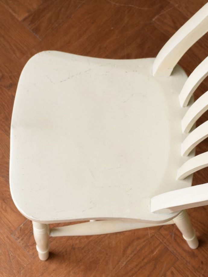 アンティークの椅子の座面