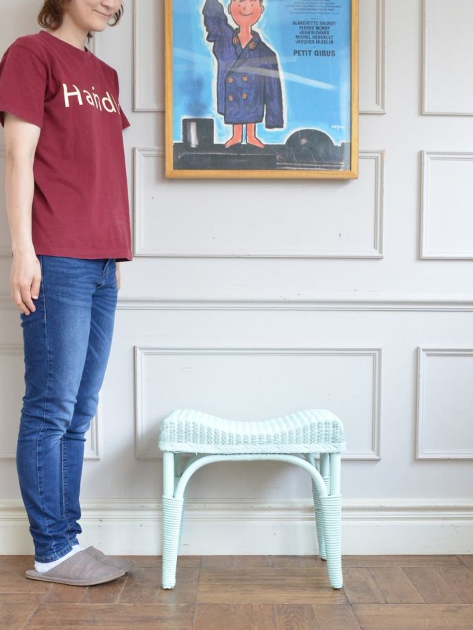 アンティークのロイドルームスツール