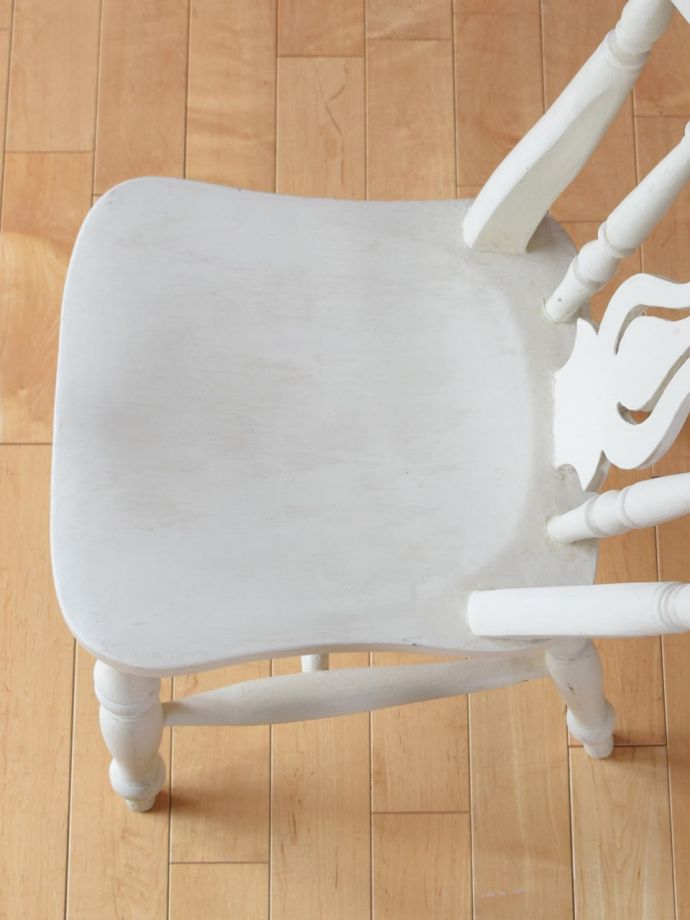 アンティークの椅子の座面