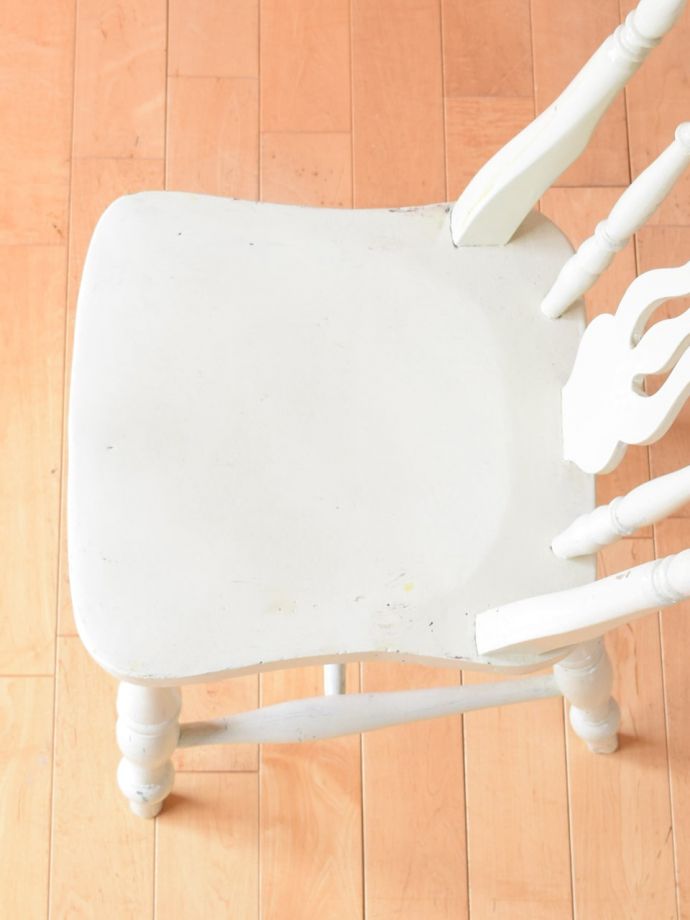 アンティークの椅子の座面