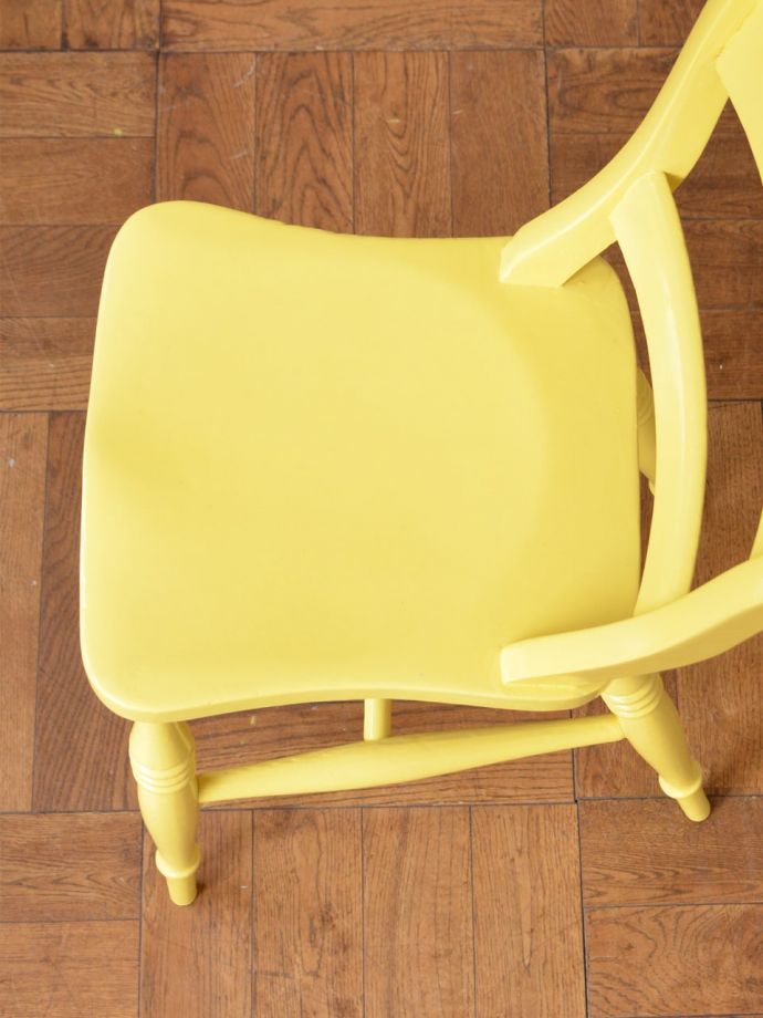 アンティークの椅子の座面