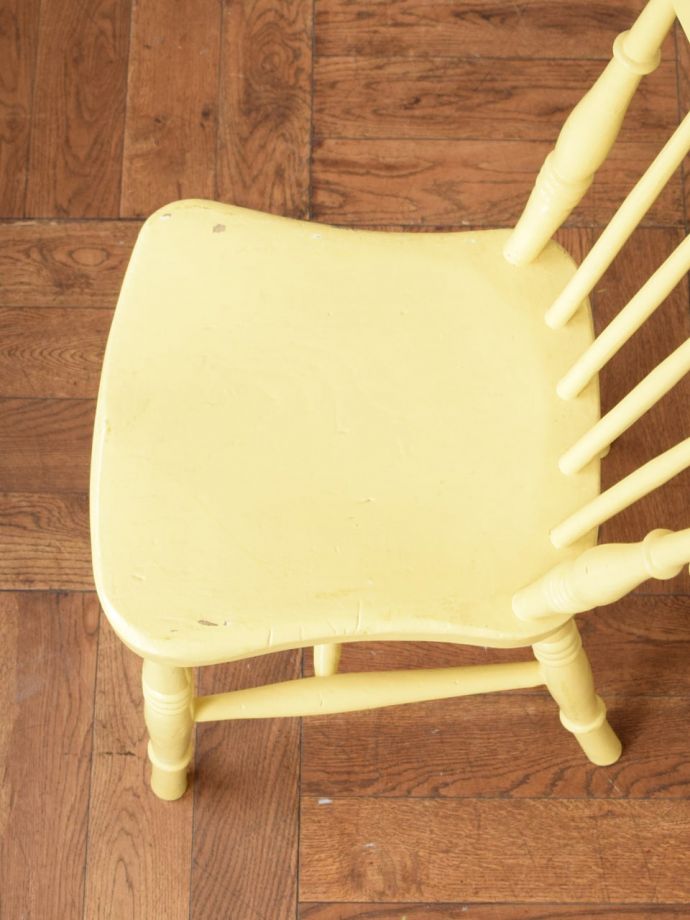 アンティークの椅子の座面