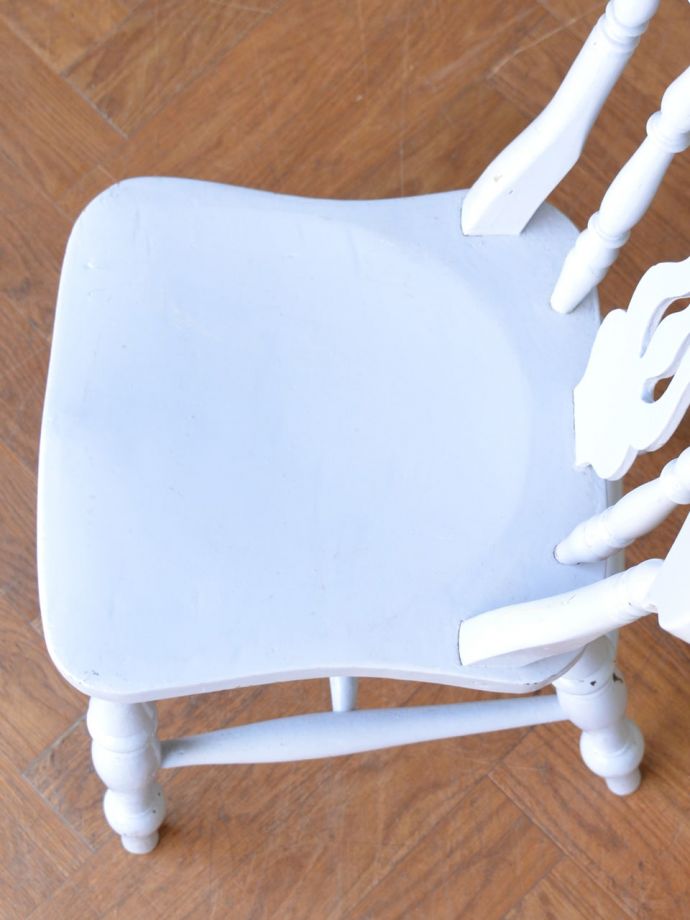 アンティークの椅子の座面