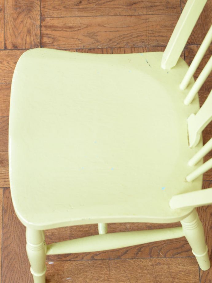 アンティークの椅子の座面