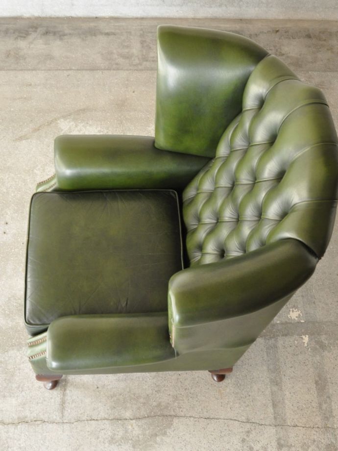 アンティークの椅子の座面