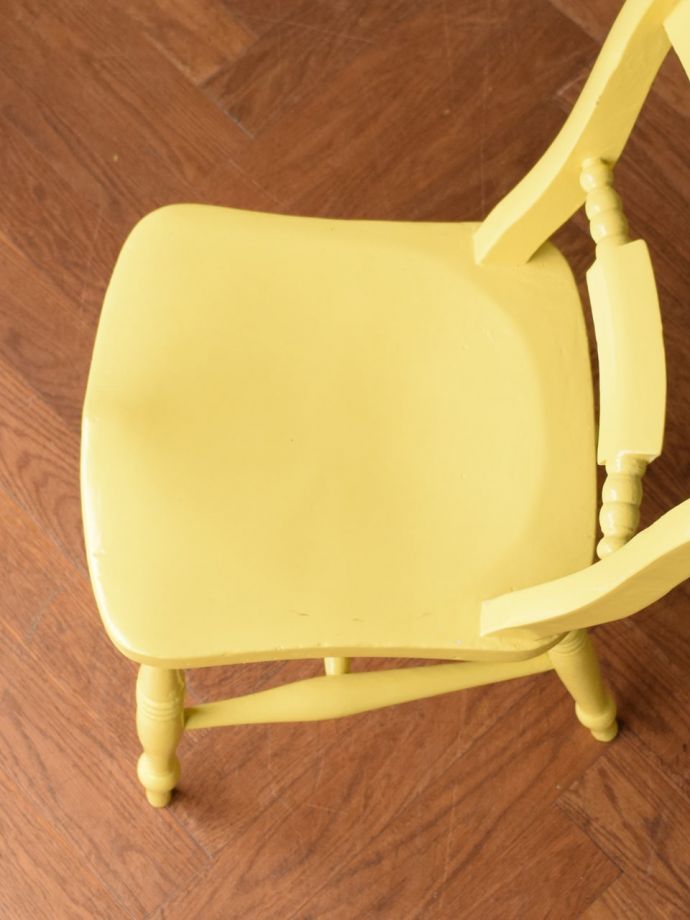 アンティークの椅子の座面