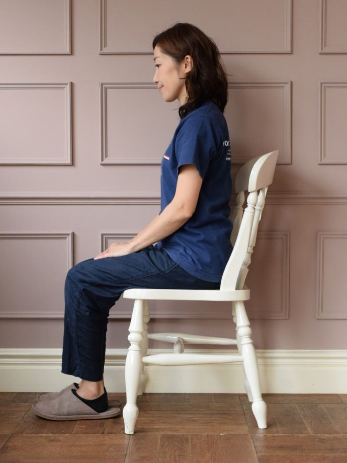 キッチンチェアの掛け心地