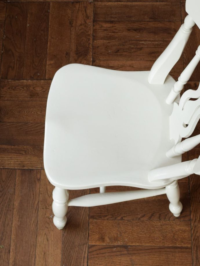 アンティークの椅子の座面