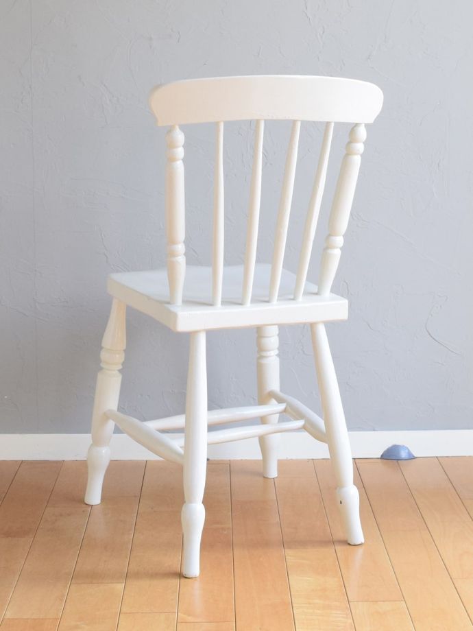 英国 ビンテージ ホワイトペイント ダイニングチェア スクール 北欧 モダン 英国 ビンテージ ホワイトペイント ダイニングチェア スクール 北欧 モダン