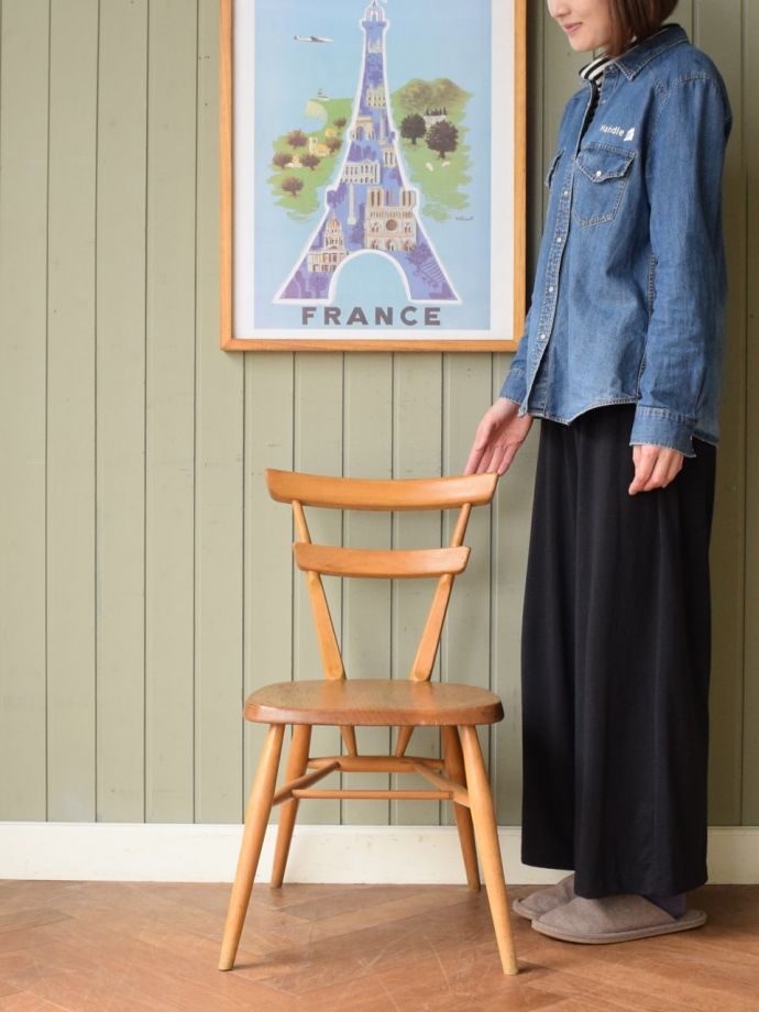 アーコール（ERCOL)社のビンテージチェア、アーコール スタッキング