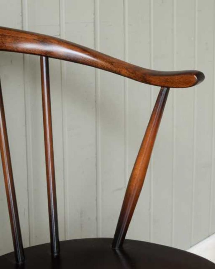 スモーカーズチェアのアーム