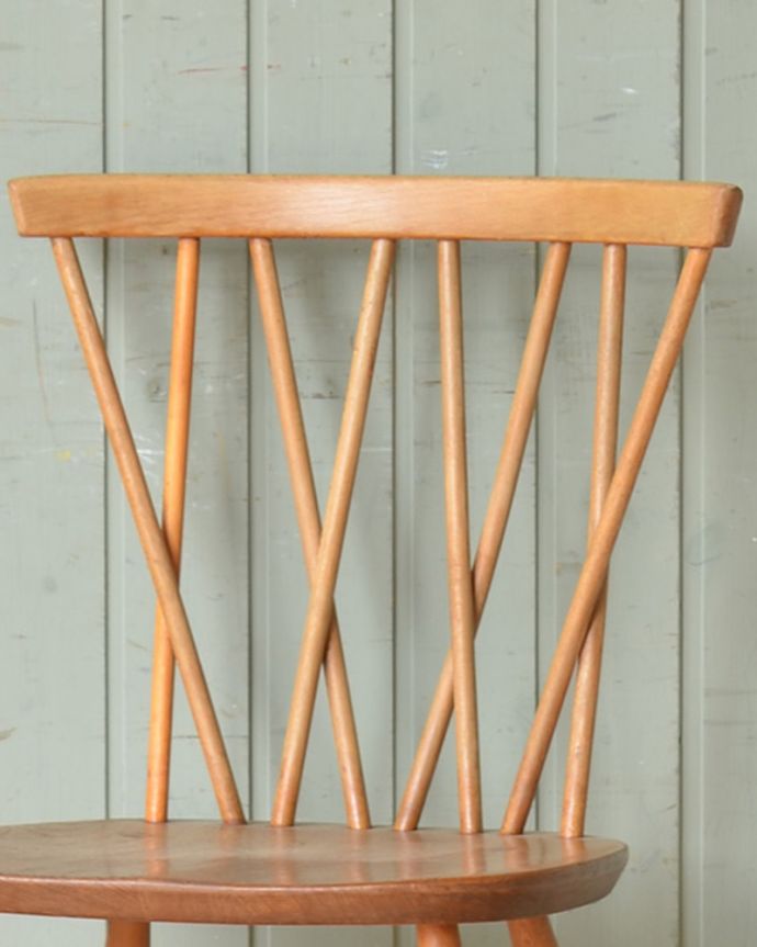 2本のバーを組み合わせて作る「X」の文字