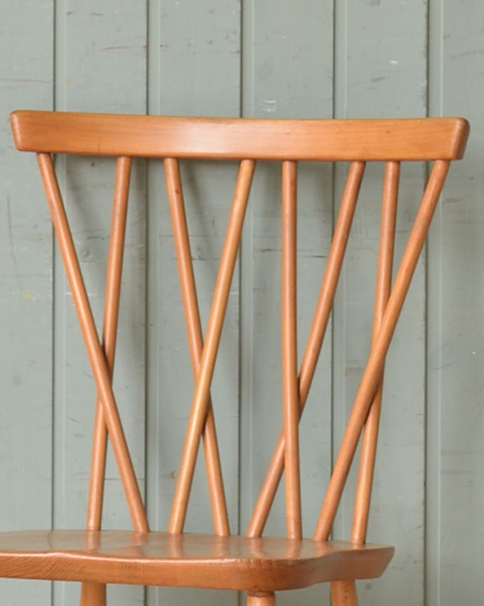 2本のバーを組み合わせて作る「X」の文字