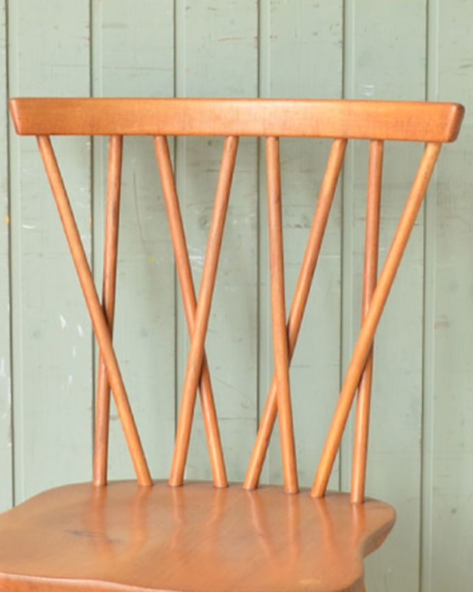 エックスバックチェアの背もたれ