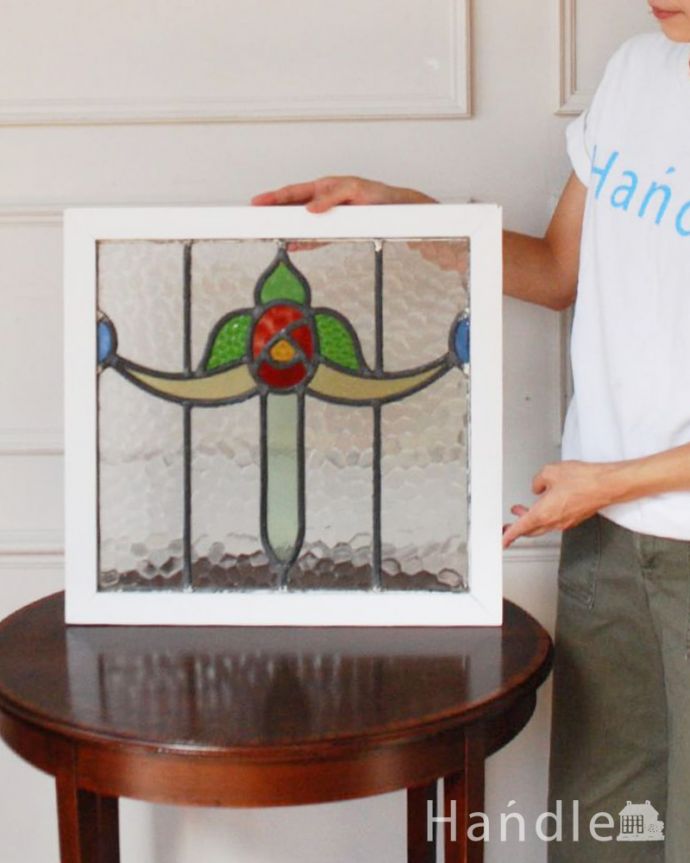 アンティークのステンドグラス