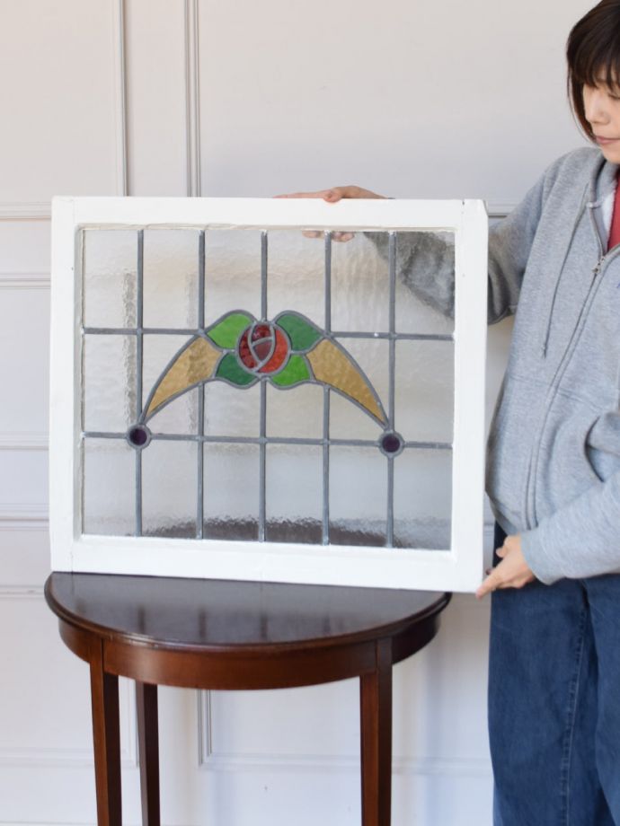 アンティークのステンドグラス